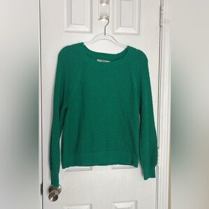 Loft Green Sweater EUC